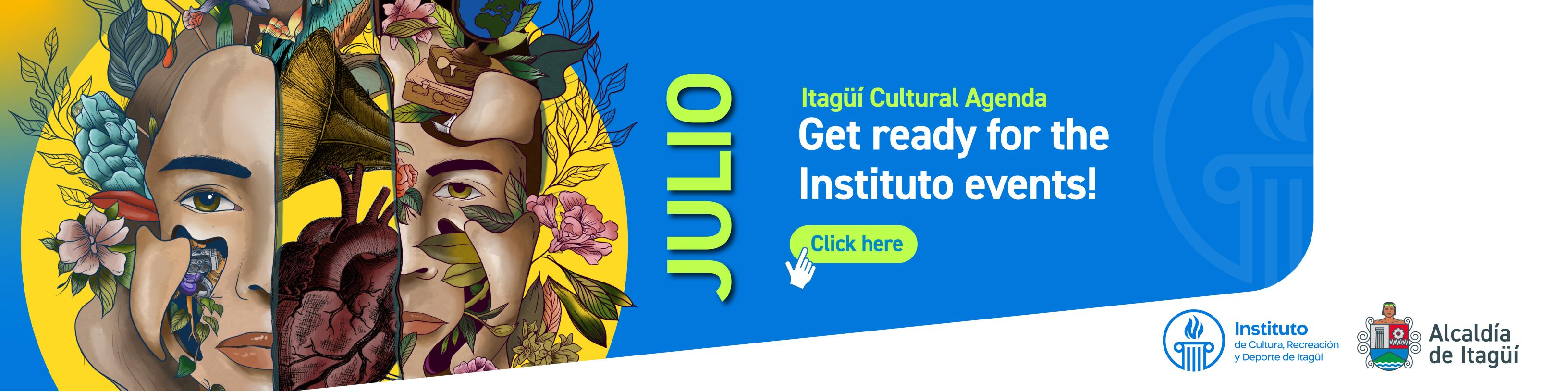Itagüí Cultural Agenda julio
