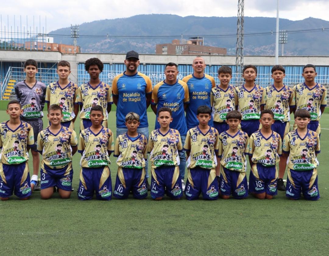 Imagen del equipo de fútbol de Itagüí en el Festival de Festivales 2025
